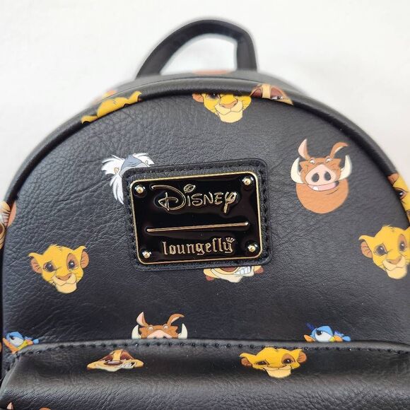 Loungefly Disney Lion King Backpack NWT Disney Lion King Black Backpack - Picture 2 of 10